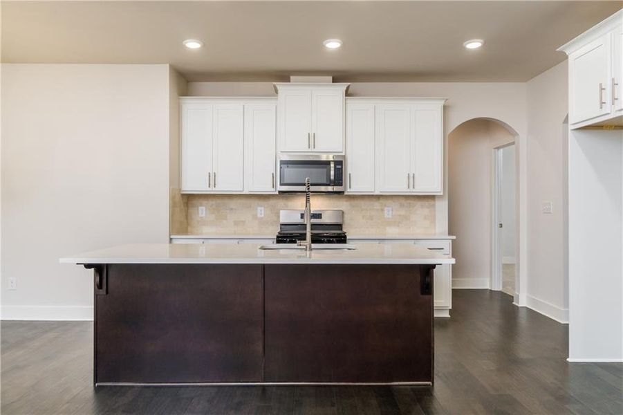 Furnished interior view inside a new home in , Snellville (Image 11).