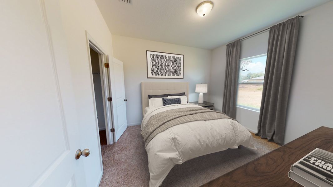 Representative furnished interior of a home built from the Catalina by Starlight Homes in The Meadows, Mebane (Image 12).