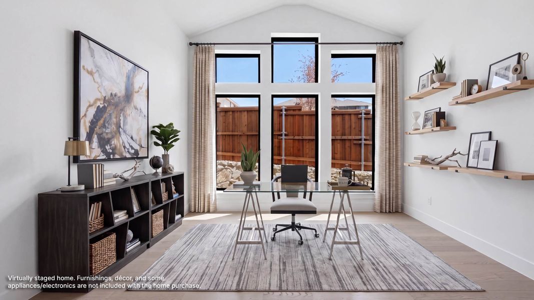 Furnished interior view inside a new home in Terraces, Rockwall (Image 9).