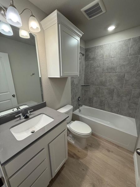 Furnished interior view inside a new home in Southern Pointe, College Station (Image 3).