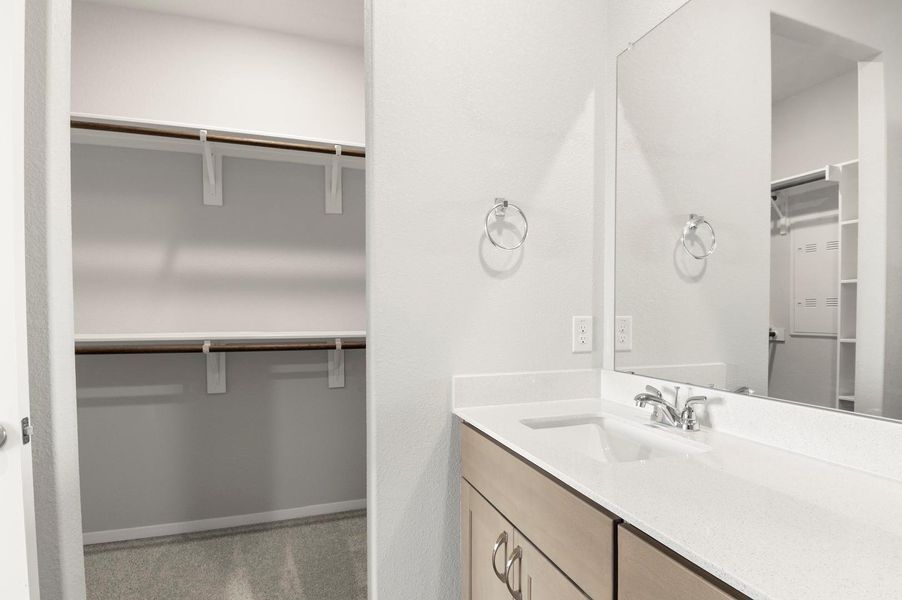 Furnished interior view inside a new home in Harvest Ridge, Elgin (Image 4). Furnished interior view inside a new home in Harvest Ridge, Elgin (Image 4).