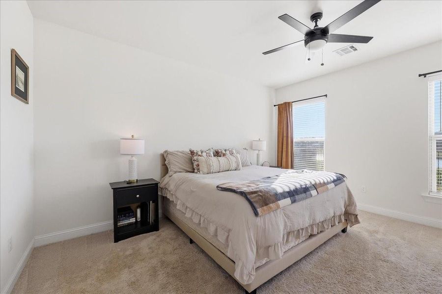 Furnished interior view inside a new home in , Orange (Image 19).