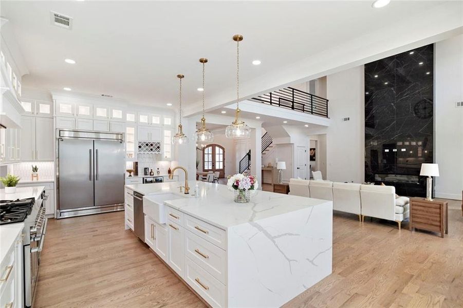 Furnished interior view inside a new home in , Dacula (Image 14).
