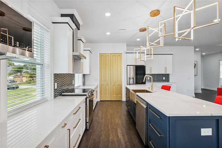 Furnished interior view inside a new home in , Hudson (Image 6).