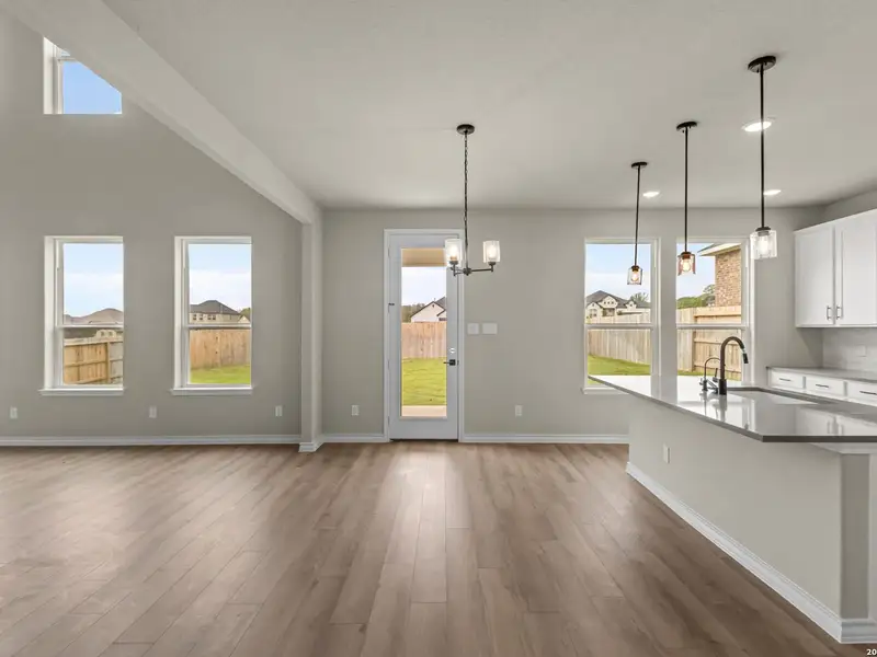 Spacious, unfurnished interior of a new home in The Reserve at Potranco Oaks, Castroville (Image 35).
