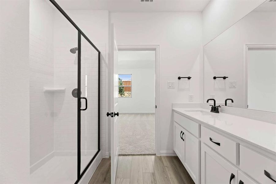 Furnished interior view inside a new home in Brookshire at Legacy Hills-60s, Celina (Image 7). Furnished interior view inside a new home in Brookshire at Legacy Hills-60s, Celina (Image 7).