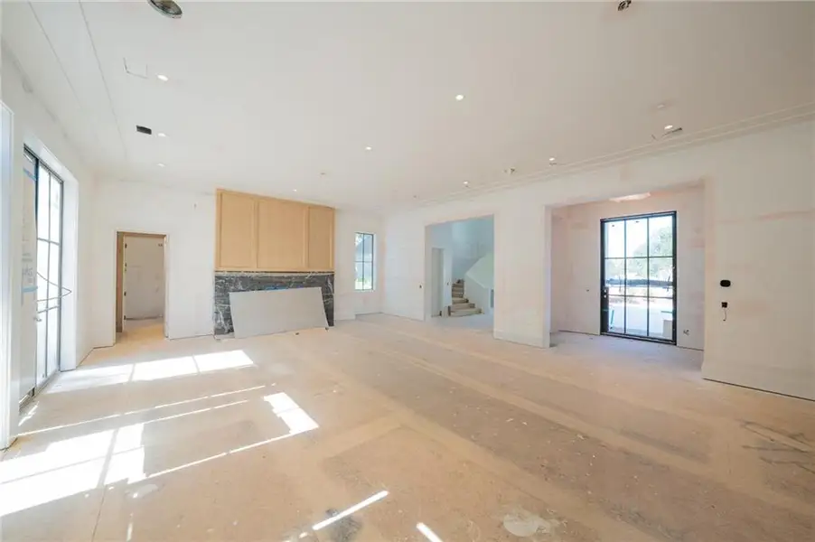 In-progress construction of a new home in , Fayetteville, GA (Image 23).