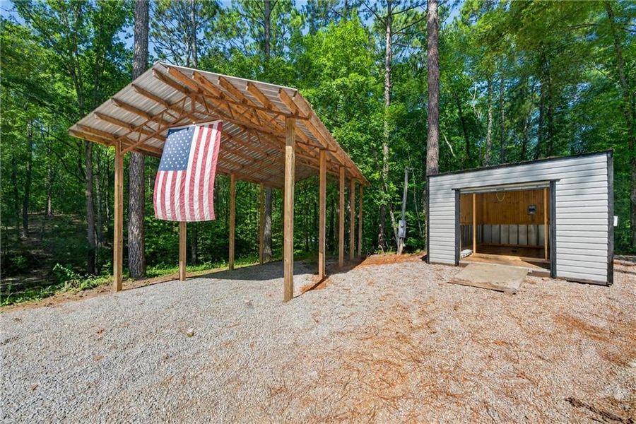 In-progress construction of a new home in , Sparta, GA (Image 25).