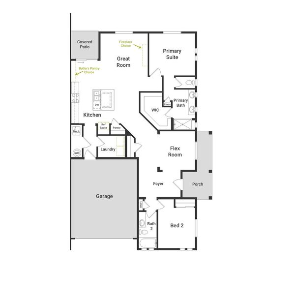 2D floor plan layout of this home in The Reserve at Green Valley Ranch Aurora, Aurora, CO (Image 5). 2D floor plan layout of this home in The Reserve at Green Valley Ranch Aurora, Aurora, CO (Image 5).