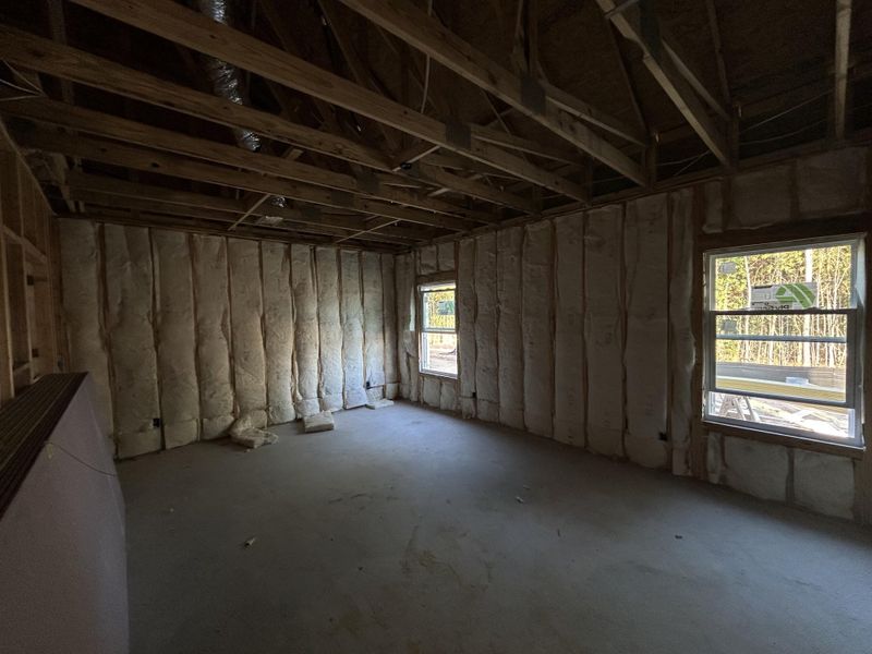 In-progress construction of a new home in Tea Farm: Presidents Series, Ravenel, SC (Image 16).