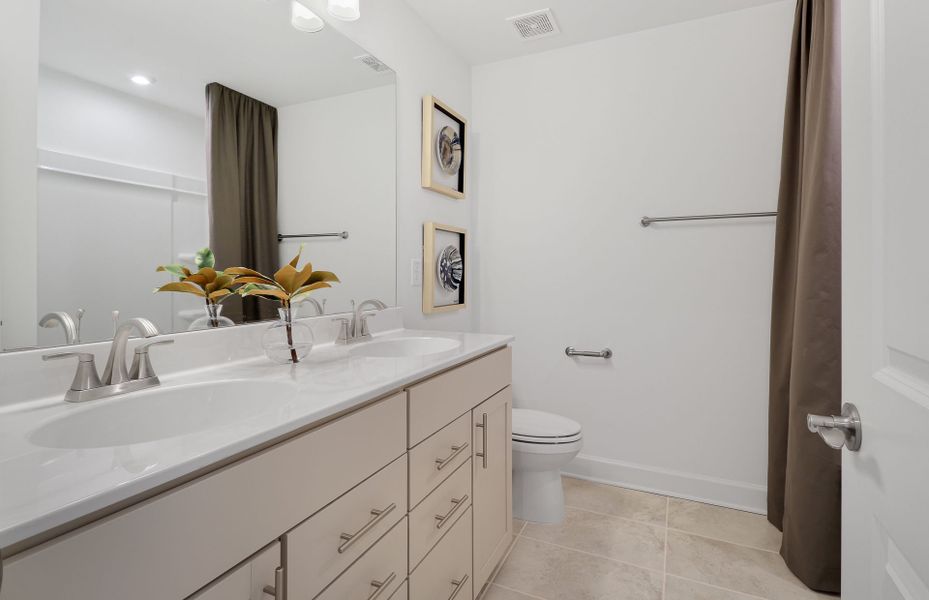 Representative furnished interior of a home built from the Wingate by Pulte Homes in Reunion, Flowery Branch (Image 6). Representative furnished interior of a home built from the Wingate by Pulte Homes in Reunion, Flowery Branch (Image 6).