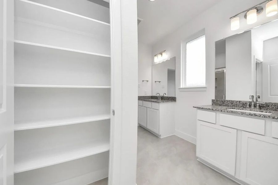 Furnished interior view inside a new home in The Canopies, Splendora (Image 5).
