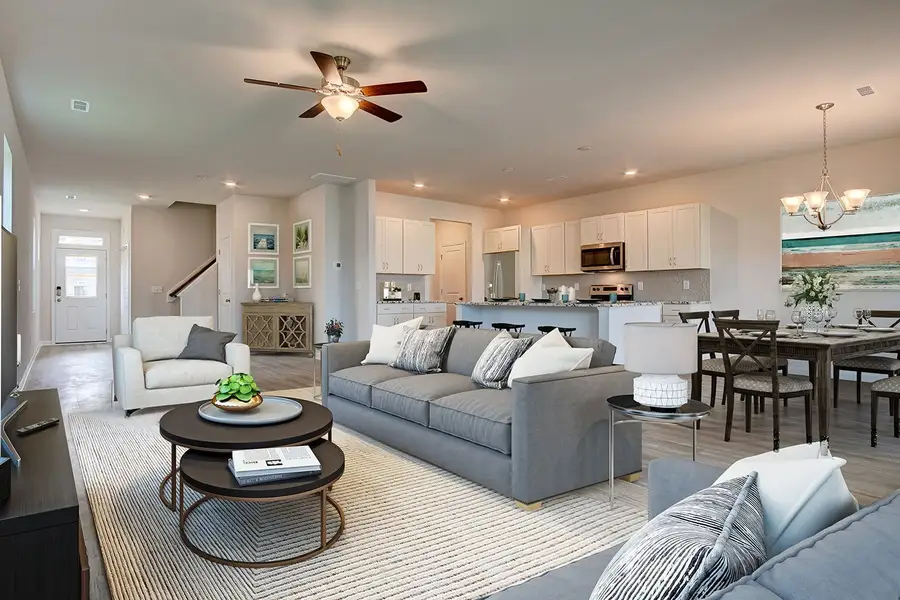 Representative furnished interior of a home built from the Bowen by McKee Homes in Pembroke, Hope Mills (Image 6).