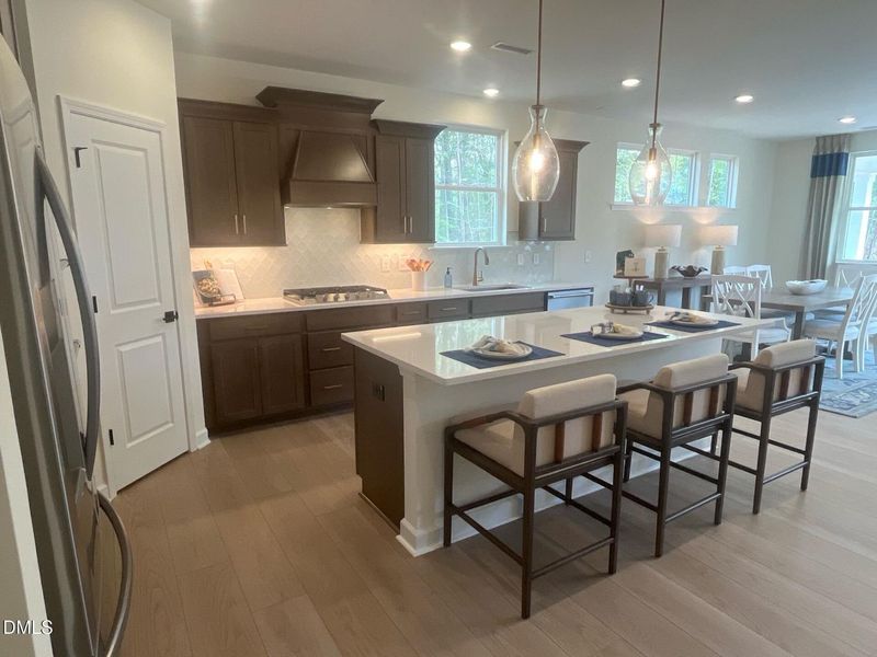 Furnished interior view inside a new home in Sage on North Main, Wake Forest (Image 10).