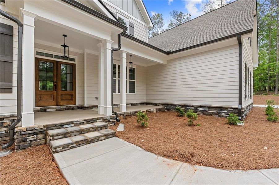 Exterior details and patio area of a home in , Winston (Image 4). Exterior details and patio area of a home in , Winston (Image 4).