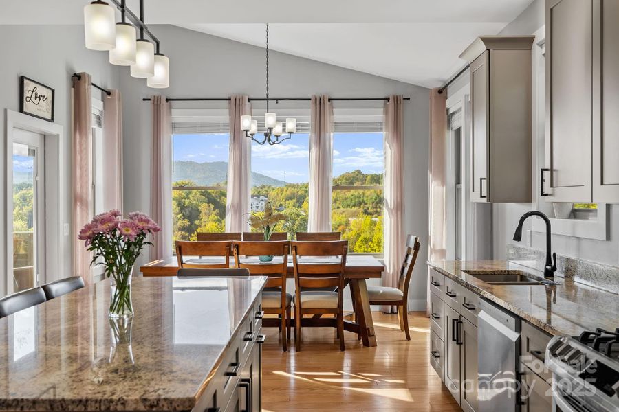 Furnished interior view inside a new home in , Asheville (Image 16). Furnished interior view inside a new home in , Asheville (Image 16).