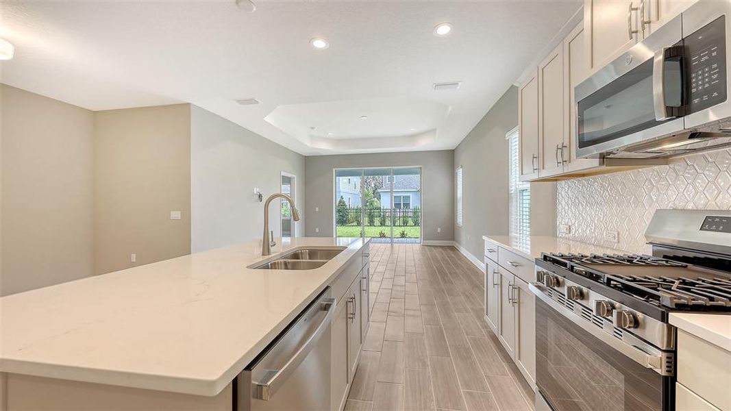 Furnished interior view inside a new home in Wildleaf, Parrish (Image 10).