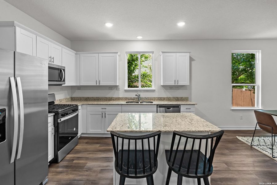 Furnished interior view inside a new home in Davis Ranch, San Antonio (Image 24).
