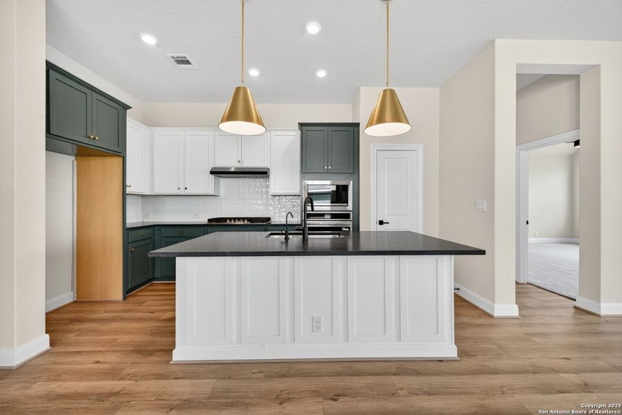 Furnished interior view inside a new home in The Crossvine 45’, Schertz (Image 7).