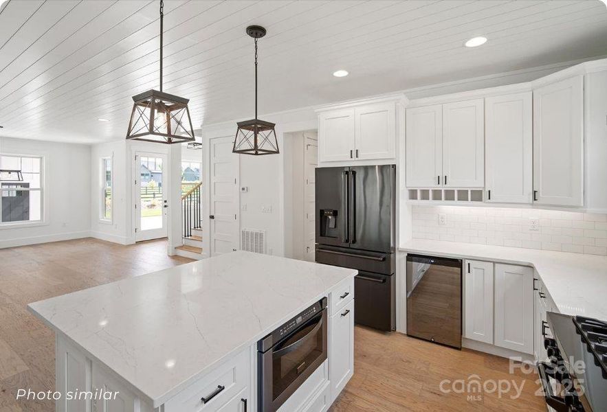 Furnished interior view inside a new home in , Mills River (Image 6). Furnished interior view inside a new home in , Mills River (Image 6).