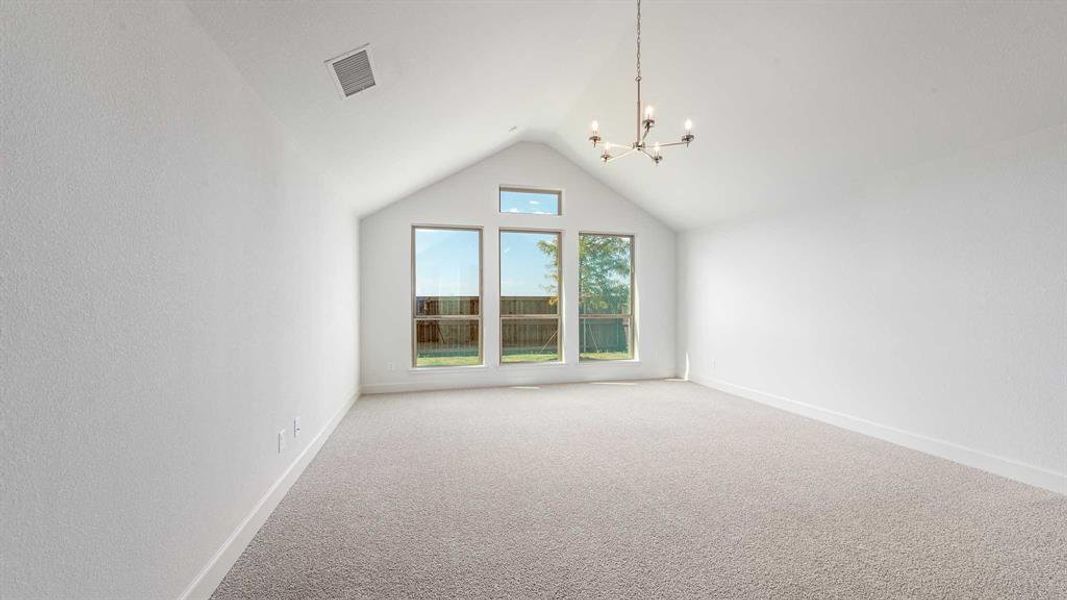 Spacious, unfurnished interior of a new home in Cambridge Crossing 50', Celina (Image 20).