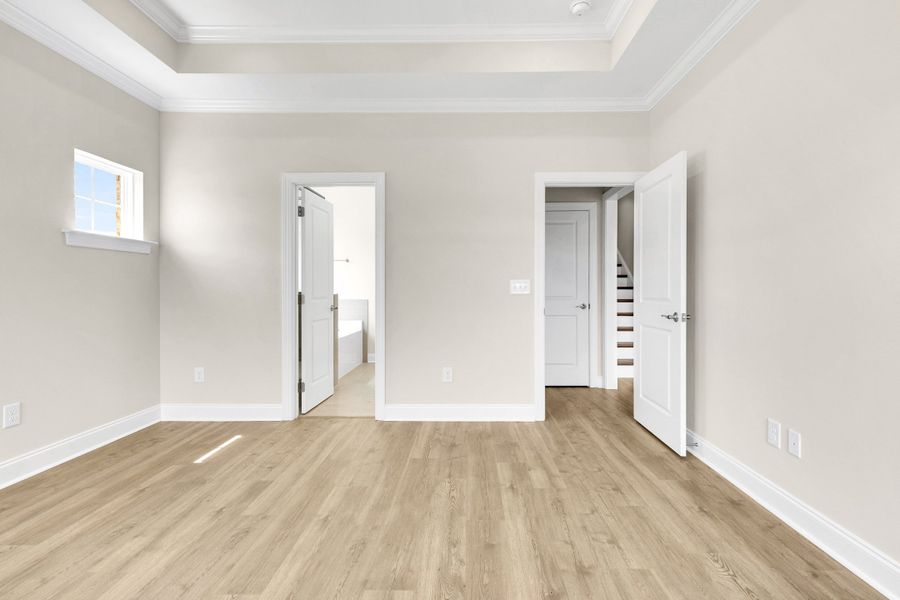 Spacious, unfurnished interior of a new home in Rutherford, Columbia (Image 29). Spacious, unfurnished interior of a new home in Rutherford, Columbia (Image 29).