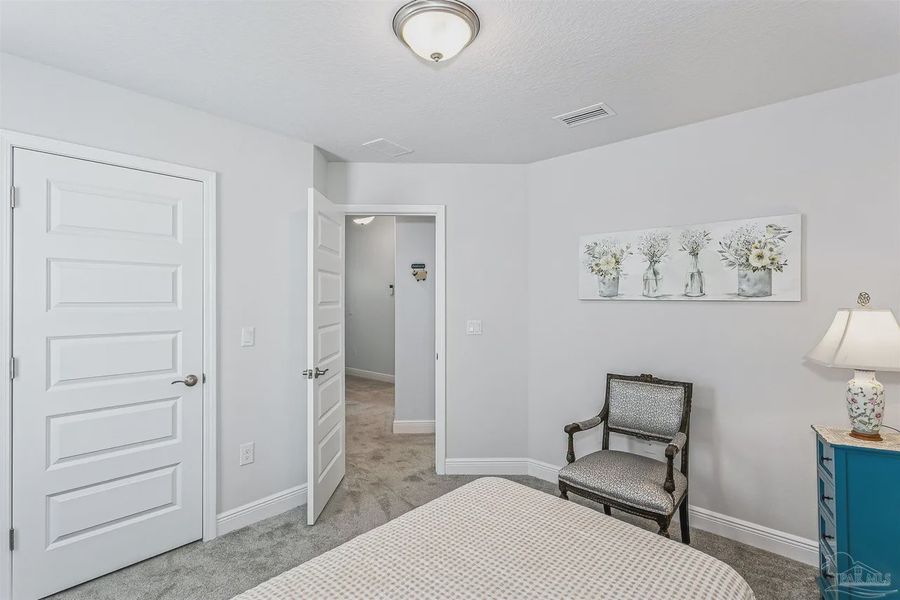 Furnished interior view inside a new home in Westpointe Place, Pensacola (Image 28). Furnished interior view inside a new home in Westpointe Place, Pensacola (Image 28).