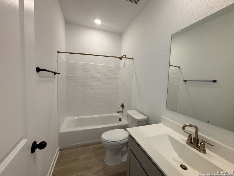 Furnished interior view inside a new home in The Heights at Saddlebrook Ranch 60's, Schertz (Image 7).