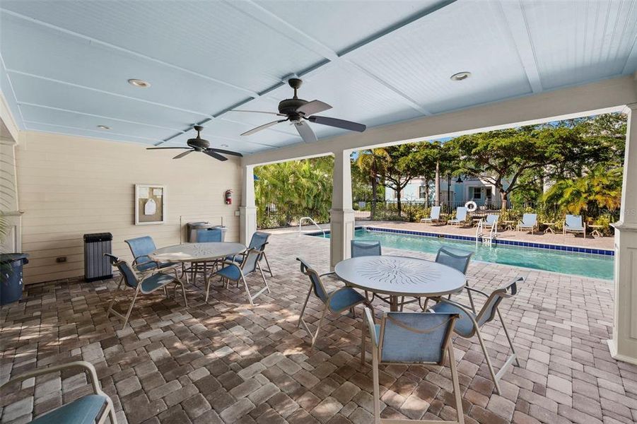 Exterior details and patio area of a home in , Sarasota (Image 39).