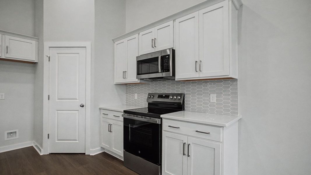 Furnished interior view inside a new home in Cottages of Bearwood, Mount Pleasant (Image 23).