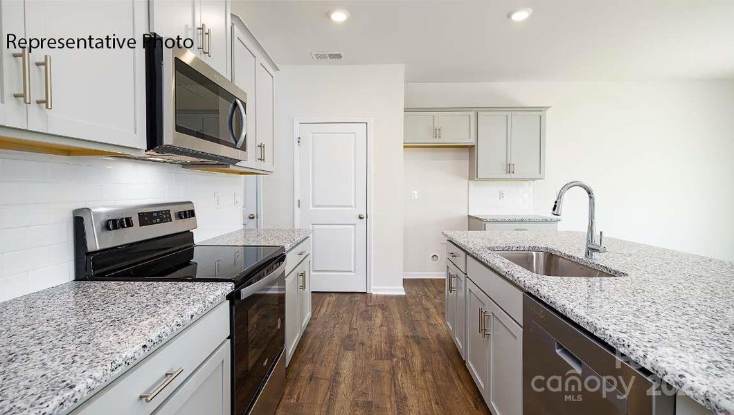 Furnished interior view inside a new home in Huffman Ridge, Hickory (Image 4).