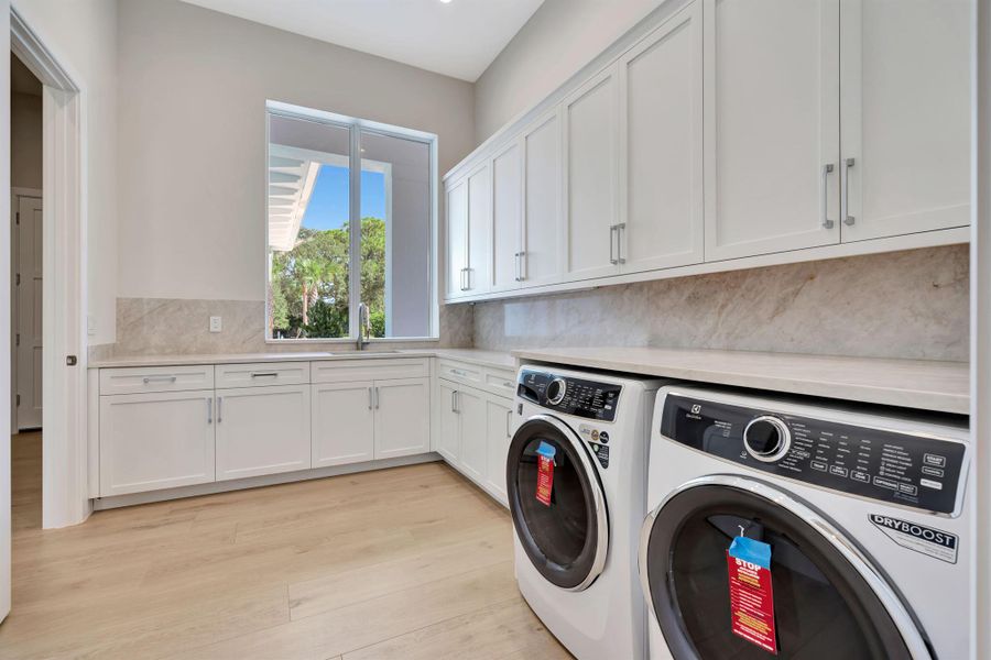 Furnished interior view inside a new home in , Palm Beach Gardens (Image 43).