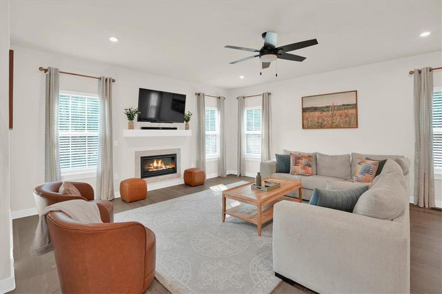 Furnished interior view inside a new home in , Fayetteville (Image 31).