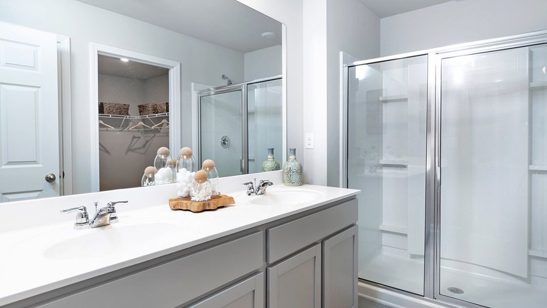 Representative furnished interior of a home built from the Cabral by D.R. Horton in Twin Lakes, Hoschton (Image 13).