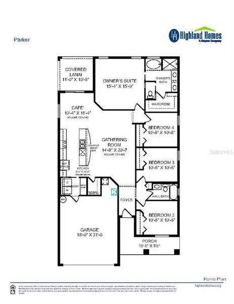 2D floor plan layout of this home in Copperleaf, Ocala, FL (Image 2). 2D floor plan layout of this home in Copperleaf, Ocala, FL (Image 2).