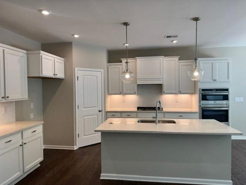 Furnished interior view inside a new home in Easton Park, Dallas (Image 6).