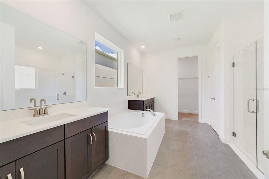Furnished interior view inside a new home in Acuera Estates, Apopka (Image 9). Furnished interior view inside a new home in Acuera Estates, Apopka (Image 9).