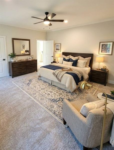 Furnished interior view inside a new home in , Gainesville (Image 5).
