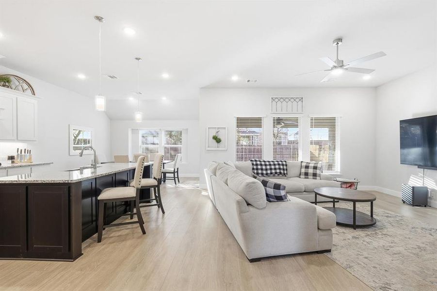 Furnished interior view inside a new home in , Midlothian (Image 16).