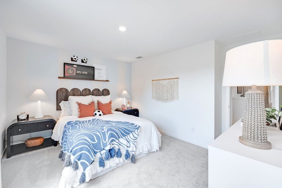 Representative furnished interior of a home built from the Fairfield by Taylor Morrison in Heritage River, Euharlee (Image 24).