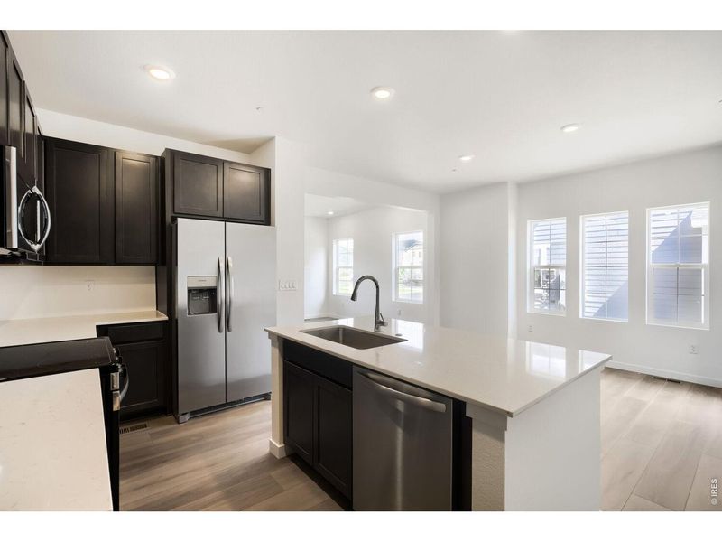 Furnished interior view inside a new home in Timber Lark, Fort Collins (Image 5).