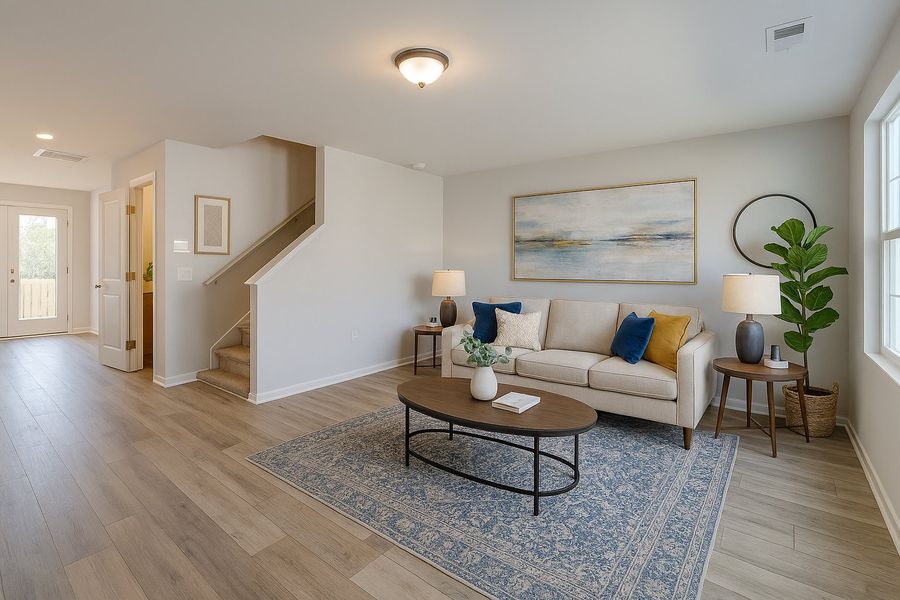 Furnished interior view inside a new home in Padgett Commons, Hopkins (Image 4).