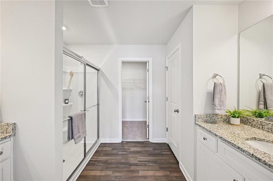 Furnished interior view inside a new home in Creekside Village, Lithonia (Image 26).