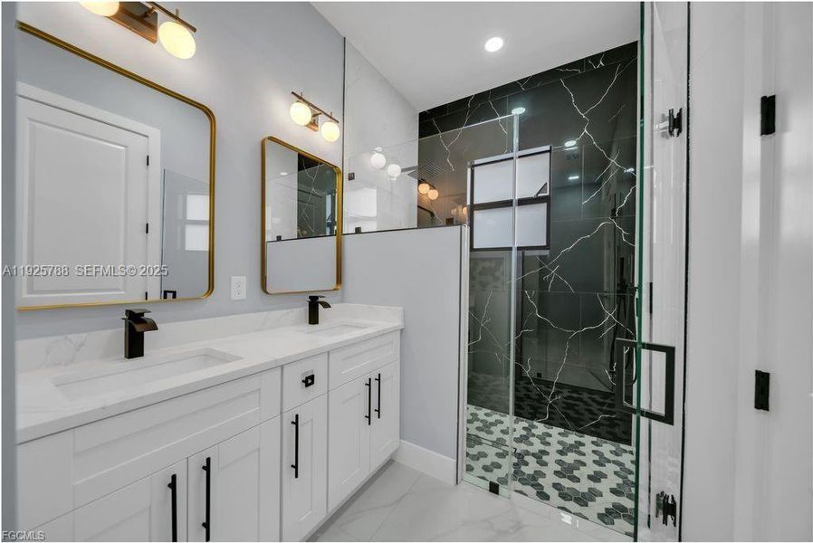 Furnished interior view inside a new home in , Lehigh Acres (Image 11).