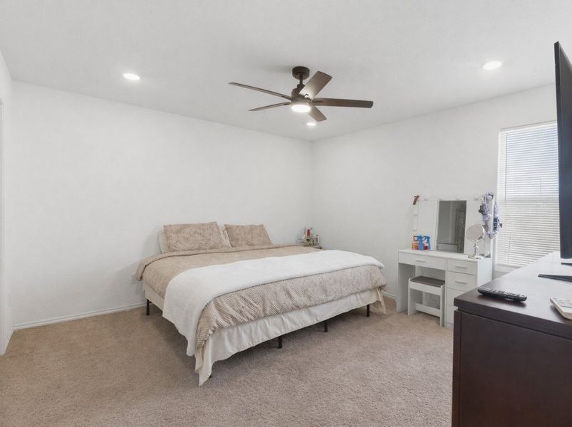 Furnished interior view inside a new home in Crescent Hills, San Antonio (Image 5).
