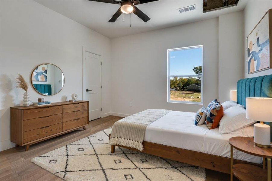 Furnished interior view inside a new home in , Irving (Image 3).