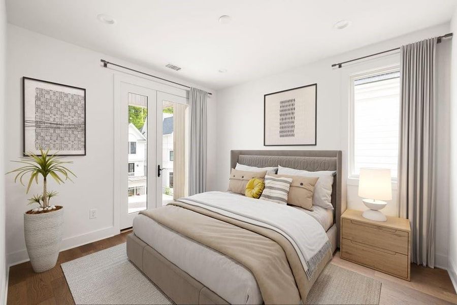 Furnished interior view inside a new home in , Chattahoochee Hills (Image 5).