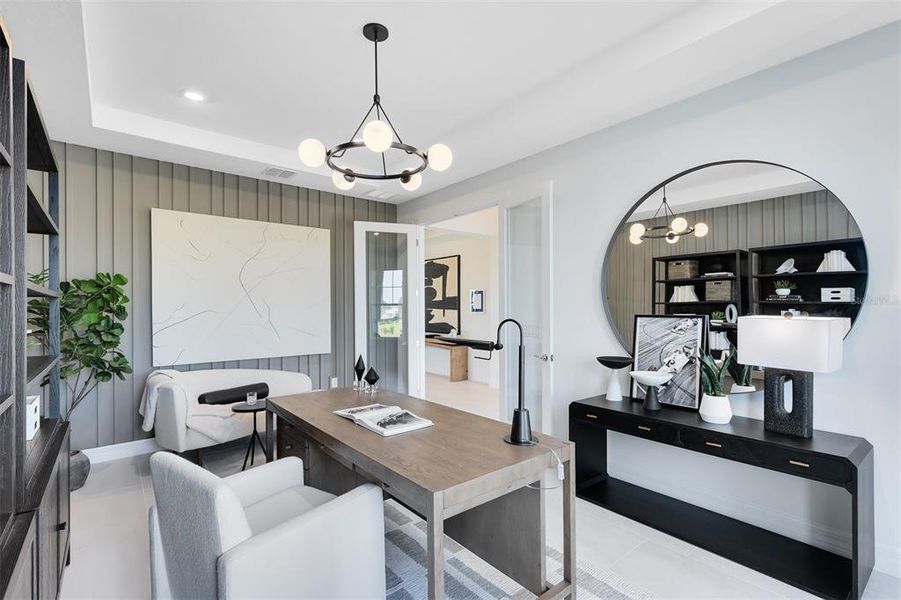 Furnished interior view inside a new home in Winter Grove, Winter Garden (Image 4).