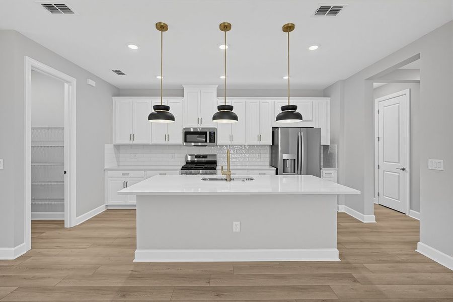 Furnished interior view inside a new home in Coasterra Community Group Page, Palmetto (Image 4).
