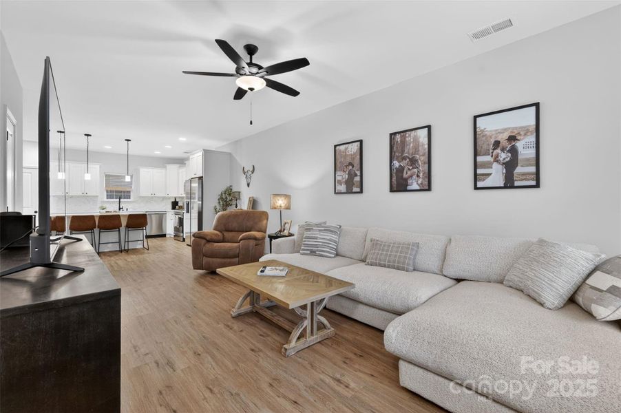 Furnished interior view inside a new home in Northway at Huffstetler, Gastonia (Image 6).